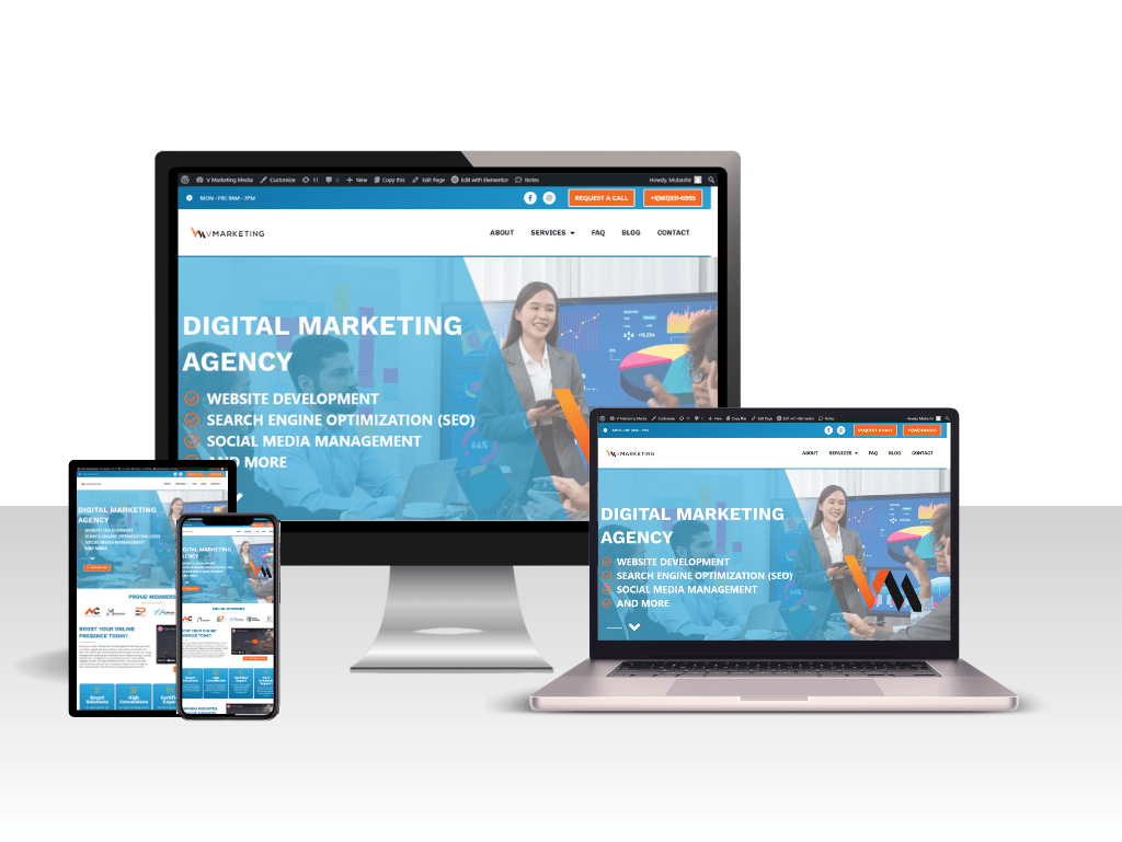 Digital Marketing Agency Website Design