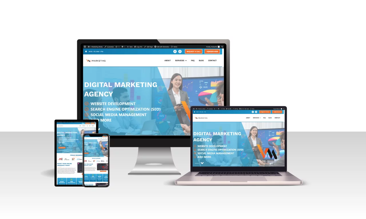 Digital Marketing Agency Website Design