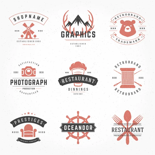 depositphotos 87680854 stock illustration retro vintage logotypes or insignias